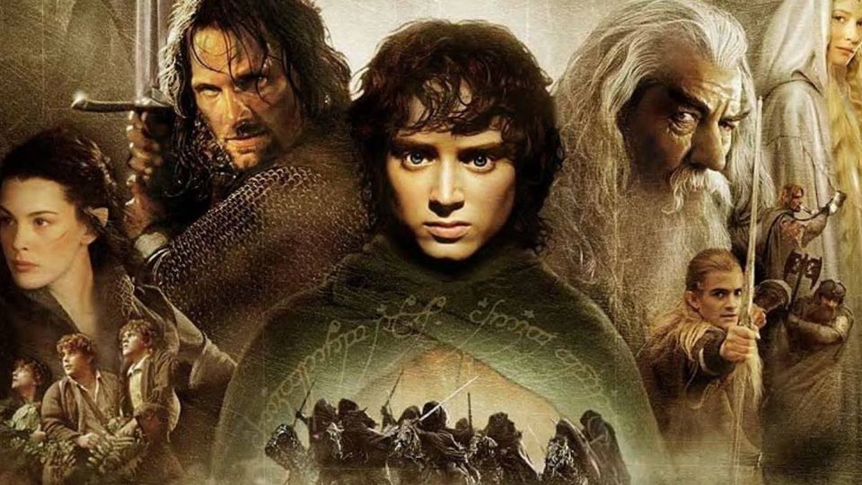 Lord Of The Rings On A Laptop Screen